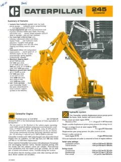 cat 245 skid steer specs|cat 245 specifications.